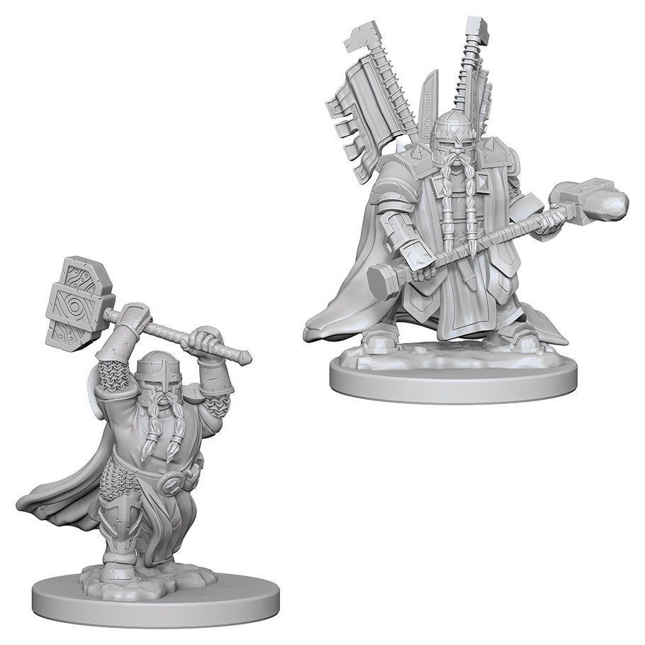 Nolzurs Marvelous Miniatures - Dwarf paladin - Male